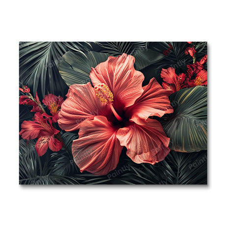 Crimson Blossom (Diamond Painting) Diamond Painting kit
