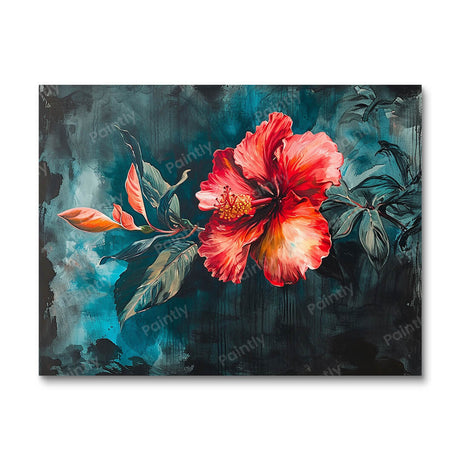 Crimson Blossom II (Diamond Painting) Diamond Painting kit