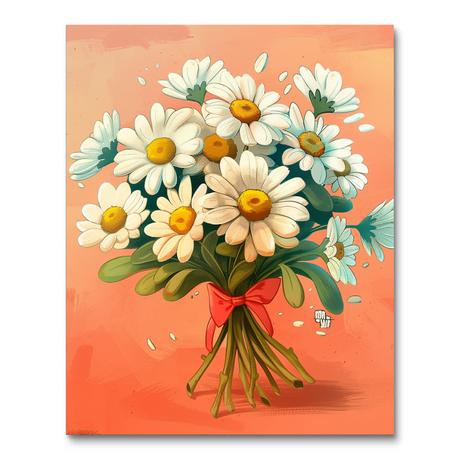 Daisy Dazzle Delight II (Diamond Painting) Diamond Painting kit