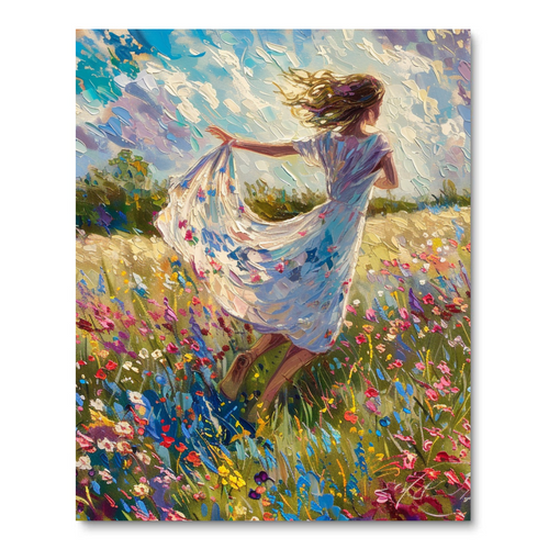 Dancing Daisy Dreams (Diamond Painting) Diamond Painting kit