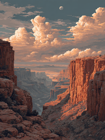 Desert at Sunset
