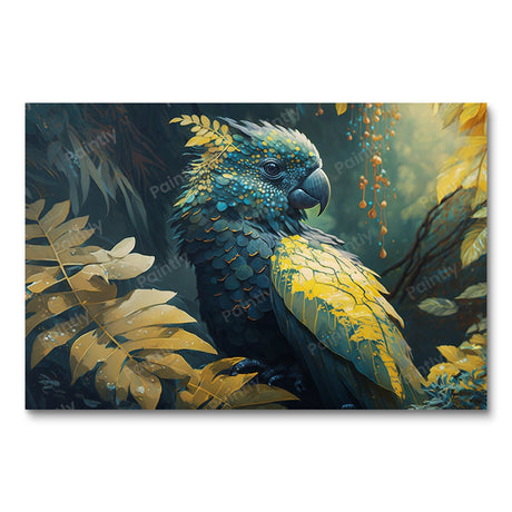 Matte Black Cockatoo VIII (Diamond Painting) Diamond Painting kit