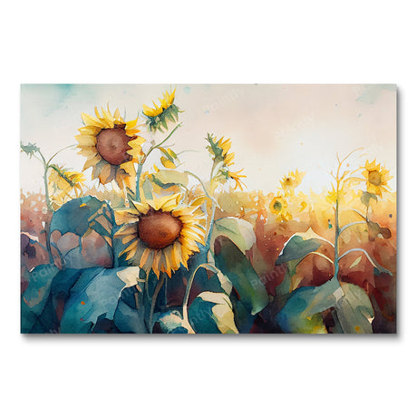 Sunflower Field I (Diamond Painting) Diamond Painting kit