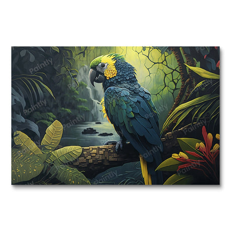 Exotic Macaw IV (Diamond Painting) Diamond Painting kit