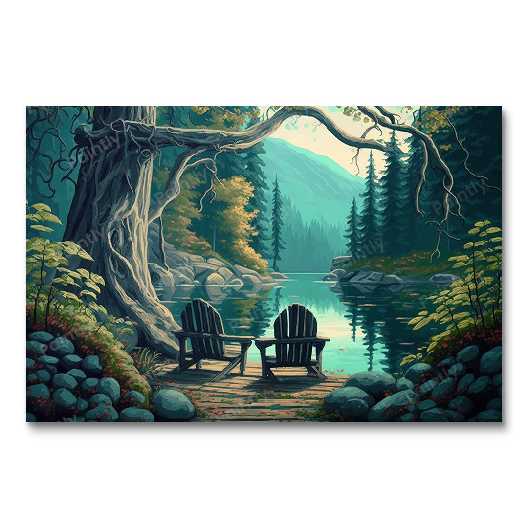 Chairs by the Lake X