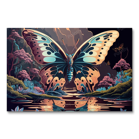 The Butterfly Mirage (Diamond Painting) Diamond Painting kit