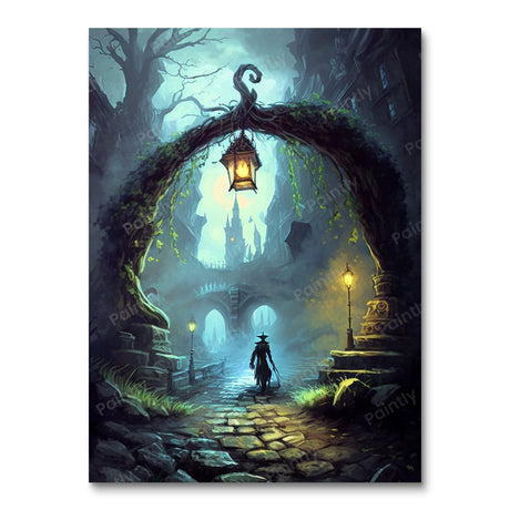 Shadow Sentinel (Diamond Painting) Diamond Painting kit