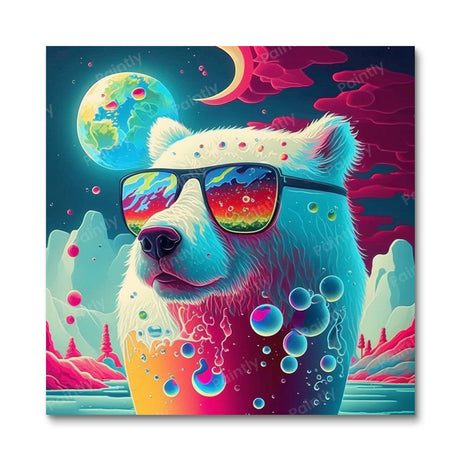 Cosmo Bear (Diamond Painting) Diamond Painting kit