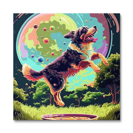 Flying Dog IV (Diamond Painting) Diamond Painting kit