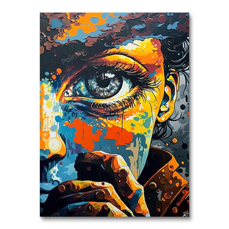 Whispers in the Shadows (Board Canvas) Colorful Paint by Numbers kit