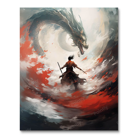 Dragon Clash (Diamond Painting) Diamond Painting kit