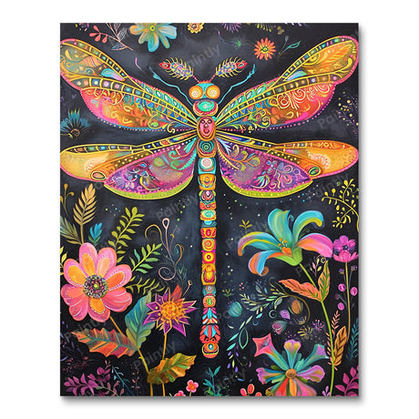 Dragonfly Delight (Diamond Painting) Diamond Painting kit
