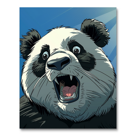 Dynamic Panda (Diamond Painting) Diamond Painting kit