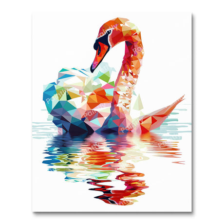 Elegant Swan (Diamond Painting) Diamond Painting kit