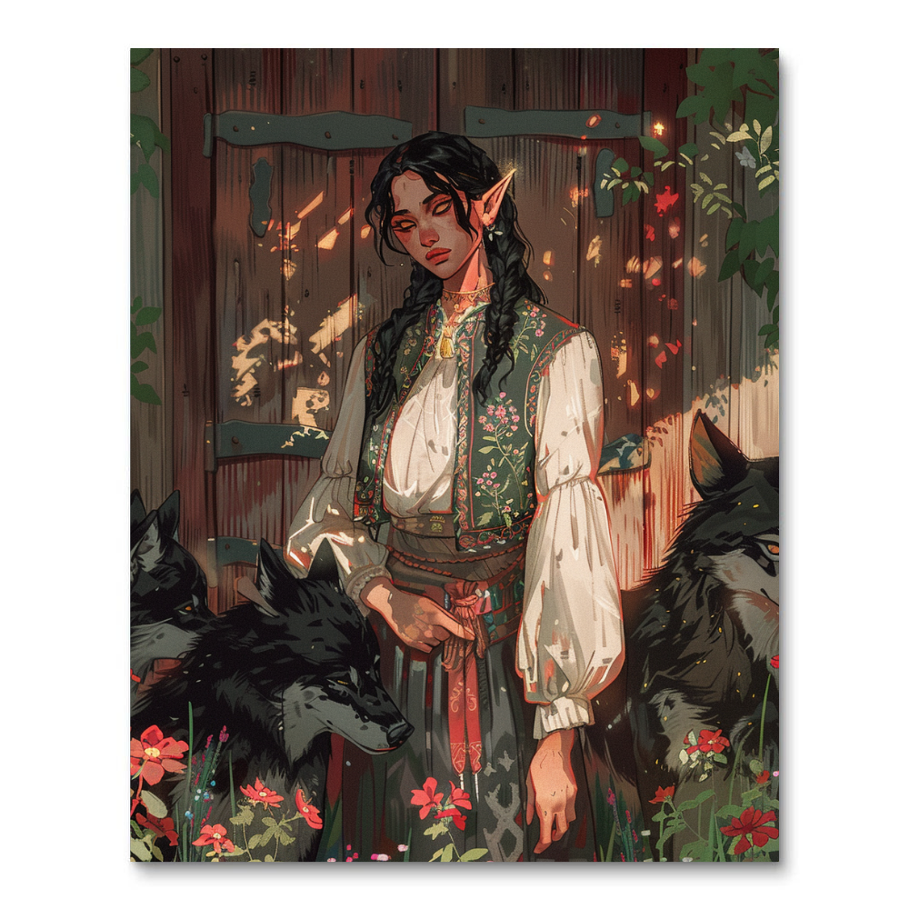 Elf of the Meadowlands (Diamond Painting) Diamond Painting kit