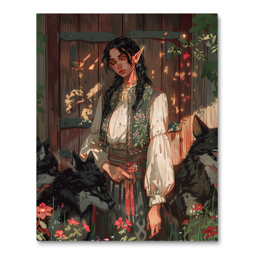 Elf of the Meadowlands (Diamond Painting) Diamond Painting kit