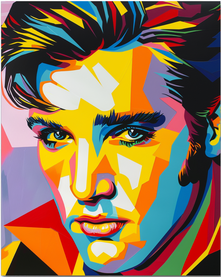 Elvis Presley (Paint by Numbers)