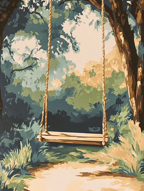 Empty Forest Swing (Diamond Painting) Diamond Painting kit