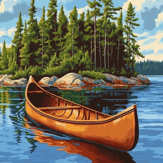 Empty Wilderness Boat