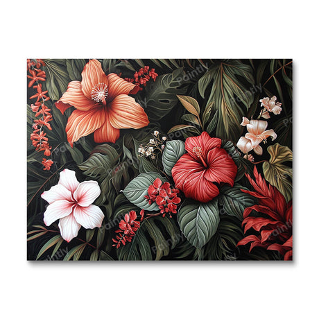 Fabric Blooms II (Diamond Painting) Diamond Painting kit