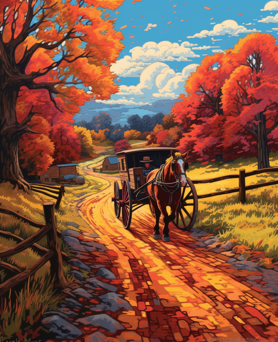 Fall Trailblazer (Paint by Numbers)