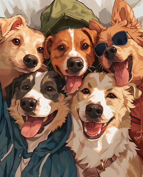Five Paws, Five Personalities
