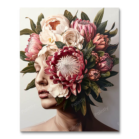 Floral Beauty III (Diamond Painting) Diamond Painting kit