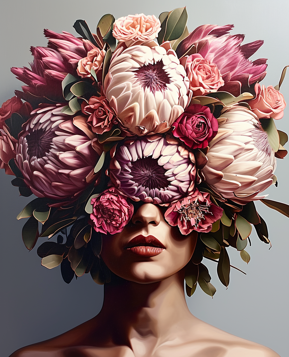 Floral Beauty V (Paint by Numbers)