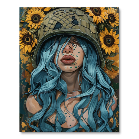 Floral Defender (Diamond Painting) Diamond Painting kit