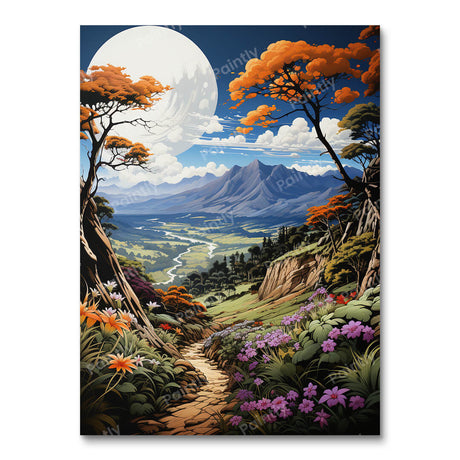 Floral Ride (Diamond Painting) Diamond Painting kit