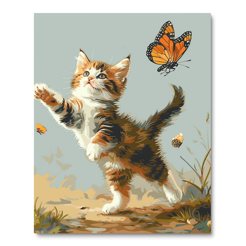 Fluttering Fun (Diamond Painting) Diamond Painting kit