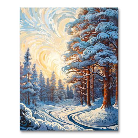 Frosty Forest (Diamond Painting) Diamond Painting kit