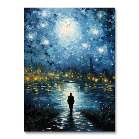Futurist Nightfall (Diamond Painting) Diamond Painting kit