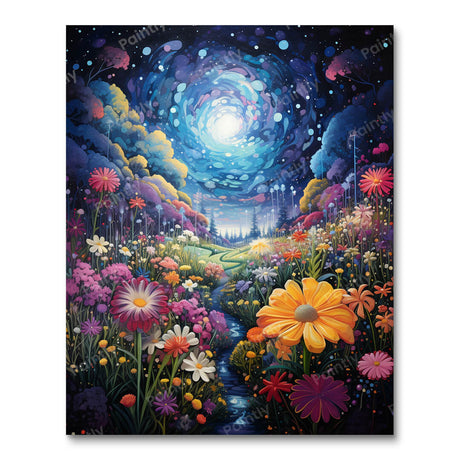 Galactic Flora (Diamond Painting) Diamond Painting kit