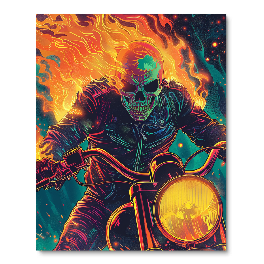 Galactic Rider The Cosmic Journey II (Diamond Painting) Diamond Painting kit