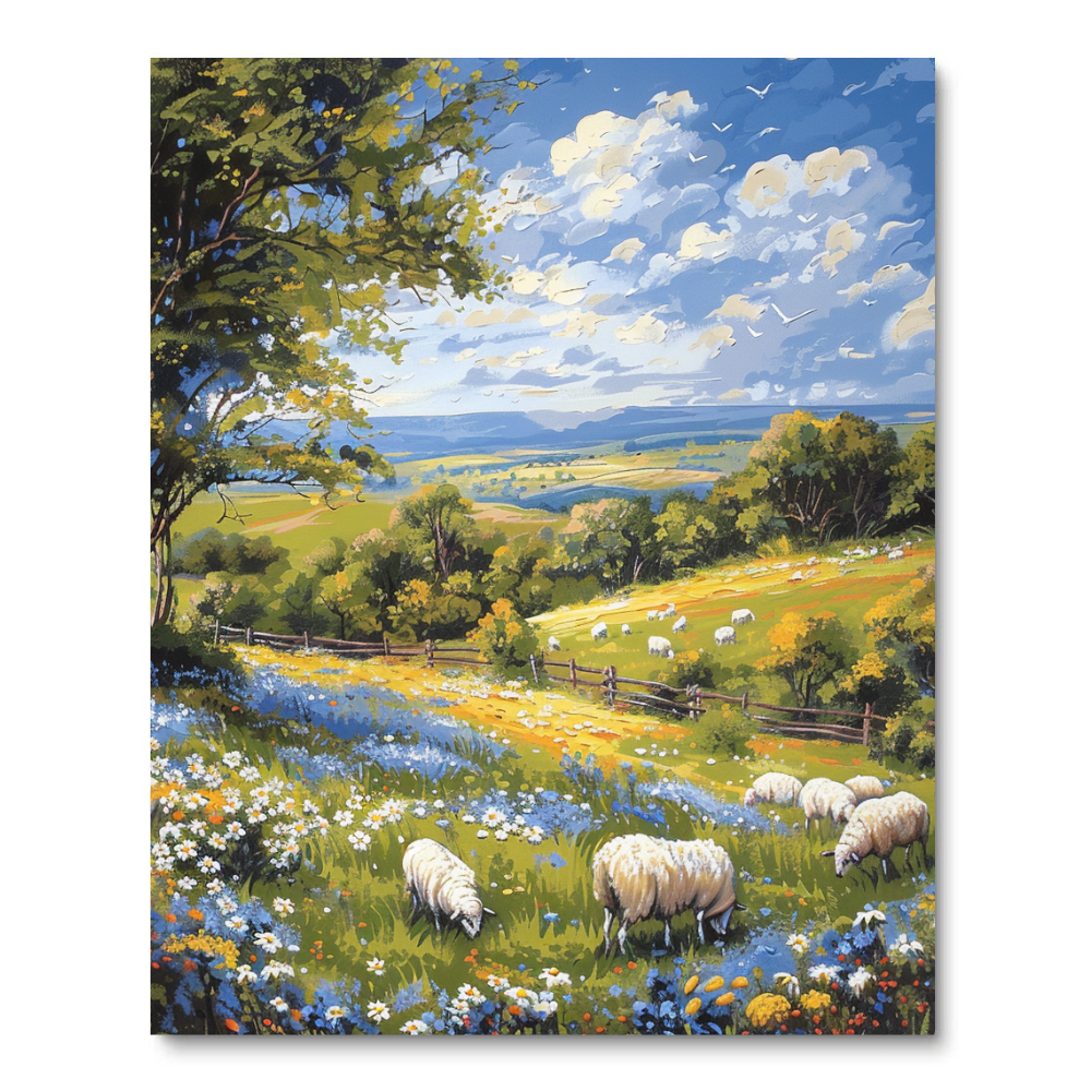 Gentle Meadow Serenity (Diamond Painting) Diamond Painting kit