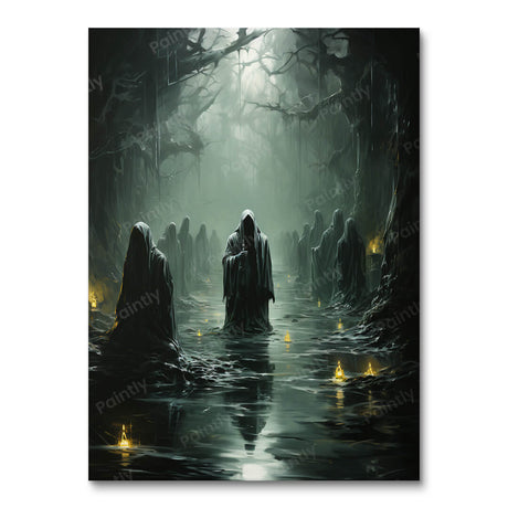 Ghostly Grove Secrets (Diamond Painting) Diamond Painting kit