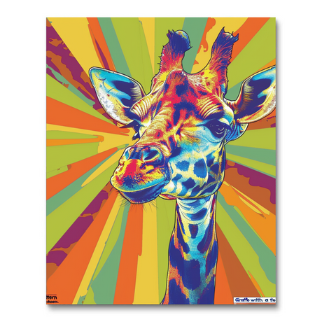Giraffe Radiance (Diamond Painting) Diamond Painting kit