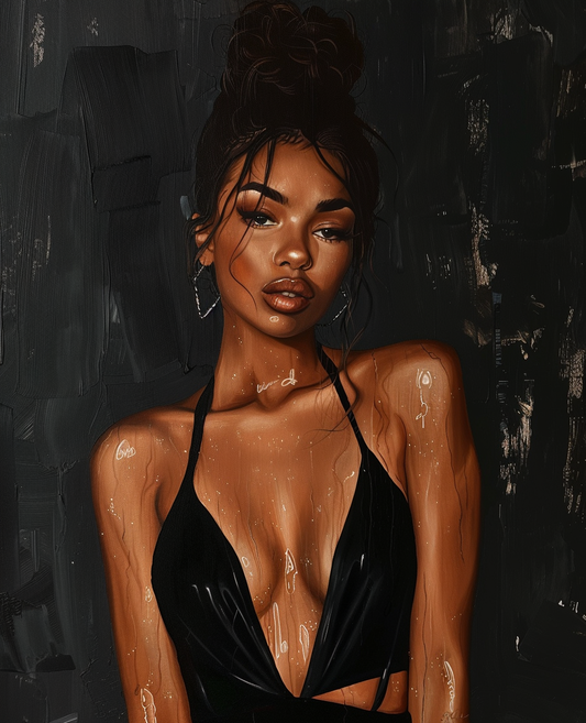 Glistening Dark Beauty