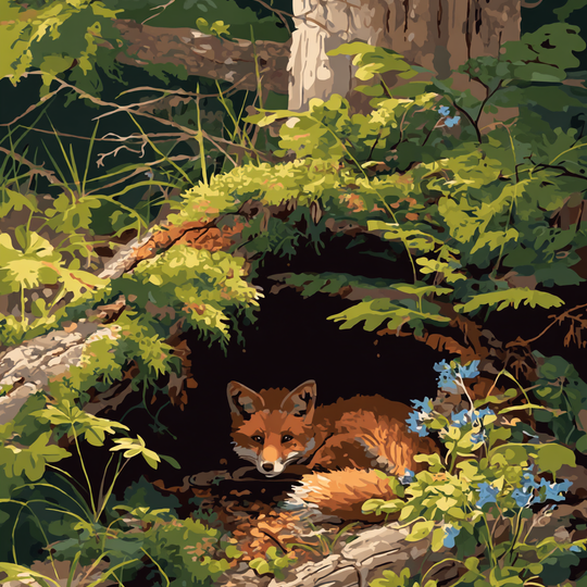 Hidden Fox Woodland Retreat