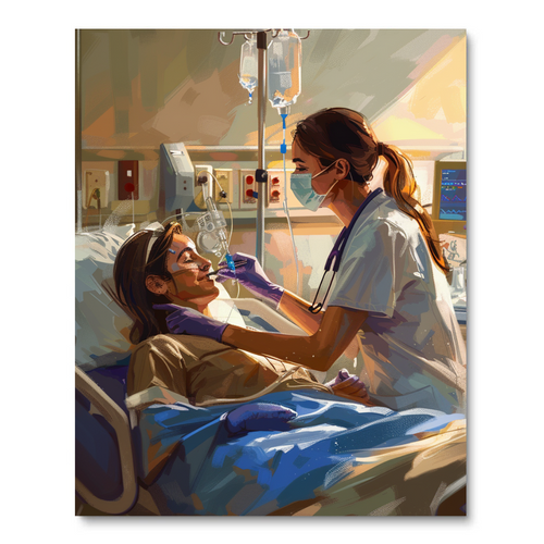 Hospital Care (Diamond Painting) Diamond Painting kit