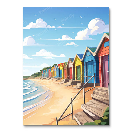 Brighton Beach (Diamond Painting) Diamond Painting kit