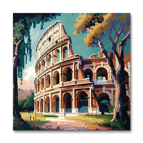 The Colosseum I (Diamond Painting) Diamond Painting kit