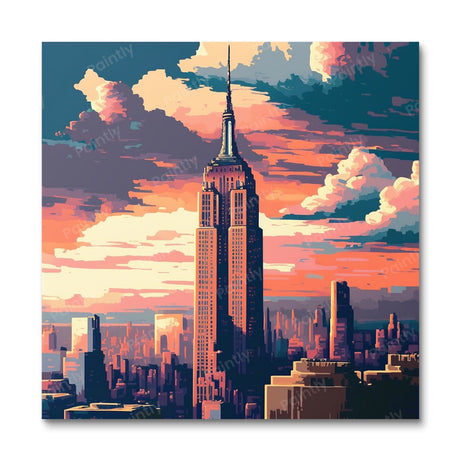 Empire State Building NYC I (Diamond Painting) Diamond Painting kit