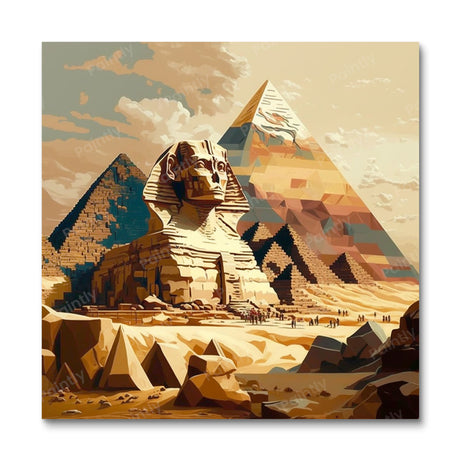 The Great Pyramid of Giza (Diamond Painting) Diamond Painting kit