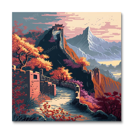 The Great Wall of China IV (Diamond Painting) Diamond Painting kit