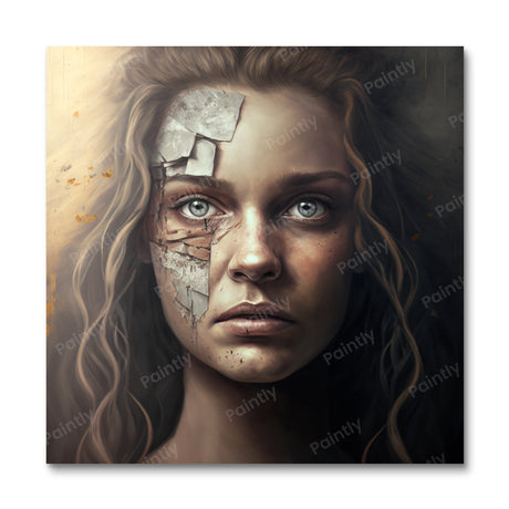 Under the Surface III by Yulian Polinova (Board Canvas) People Paint by Numbers kit