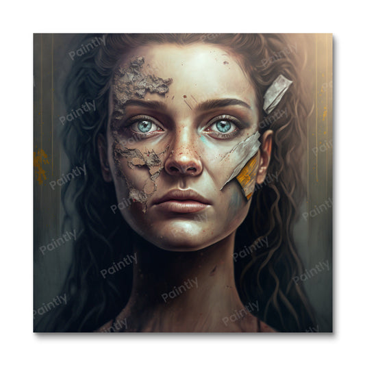 Under the Surface IV by Yulian Polinova (Board Canvas)