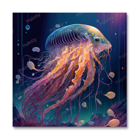 Fantasy Jellyfish I (Diamond Painting) Diamond Painting kit