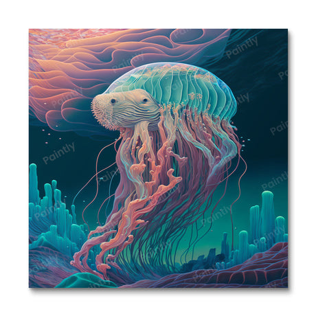 Fantasy Jellyfish II (Diamond Painting) Diamond Painting kit